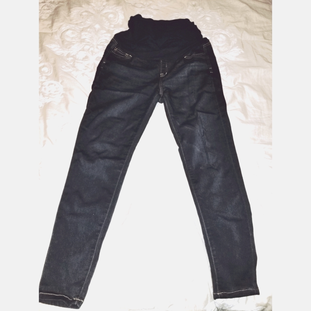 Maternity jeans size M denim dark blue Celebrity Pink Maternity
